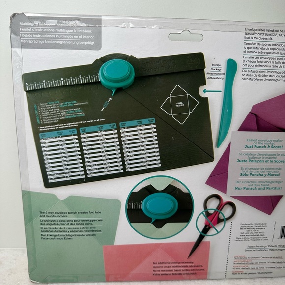 We R Memory Keepers Envelope Punch Board - Picture 8 of 11